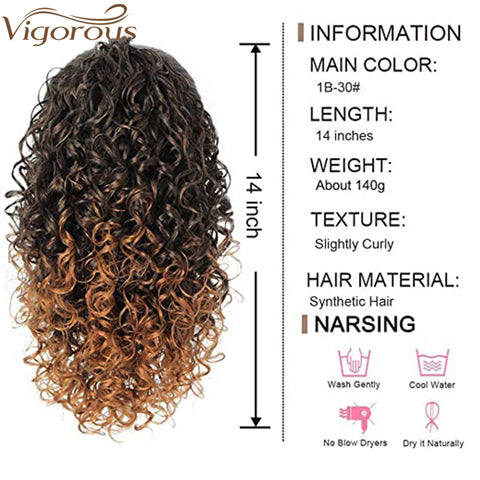 Qp hairSynthetic Drawstring Puff Ponytail Afro Kinky Curly Hair Extension Synthetic Clip in Pony Tail African American Hair Extension