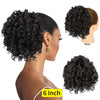 Qp hairSynthetic Drawstring Puff Ponytail Afro Kinky Curly Hair Extension Synthetic Clip in Pony Tail African American Hair Extension