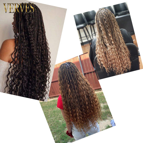 Qp hairSynthetic Kinky Twist Braiding Braids Hair Extensions Natural Wave Crochet Braids Pink Ombre Black Goddess Passion Marely Curl