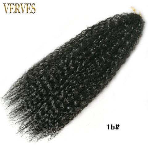 Qp hairSynthetic Kinky Twist Braiding Braids Hair Extensions Natural Wave Crochet Braids Pink Ombre Black Goddess Passion Marely Curl