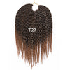 12inches 22roots 75g Synthetic Ombre Braiding Hair Kanekalon Fiber Senegalese Twist