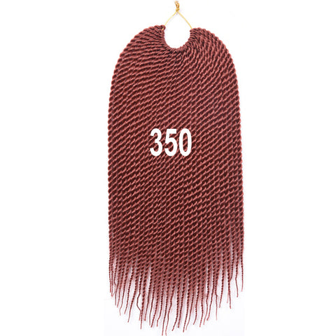 14inches 30roots 60g Ombre Synthetic Crochet Braids for Braiding Hair  Senegalese Twist Crochet