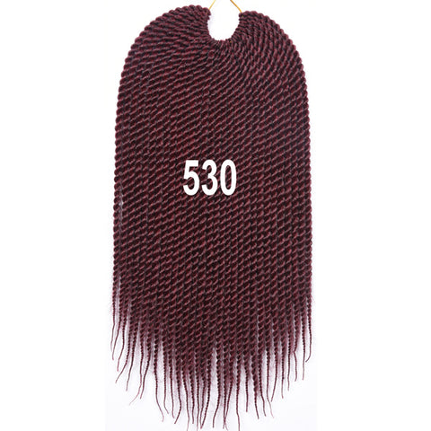 14inches 20roots 65g SYNTHETIC OMBRE BRAIDING HAIR KANEKALON FIBER SENEGALESE TWIST