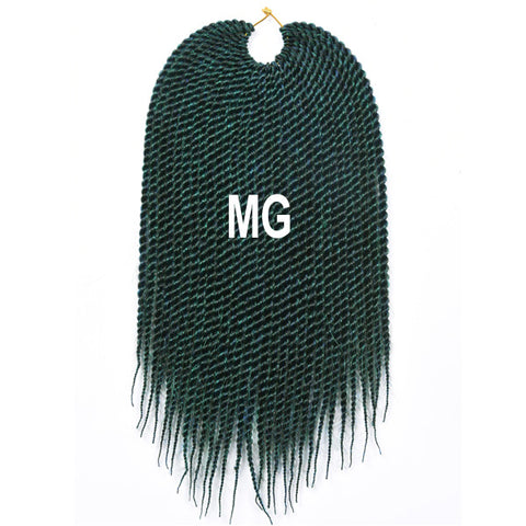14inches 30roots 60g Ombre Synthetic Crochet Braids for Braiding Hair  Senegalese Twist Crochet