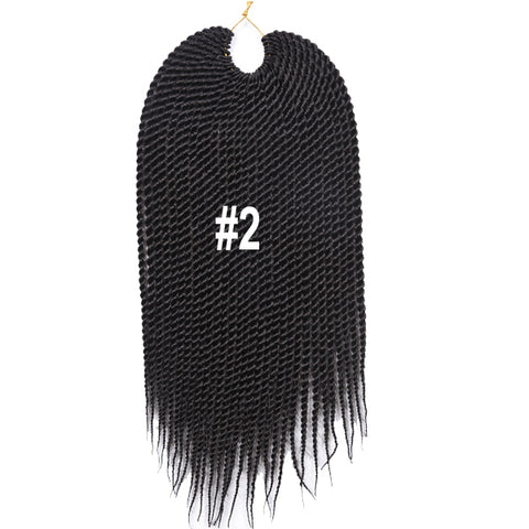 14inches 20roots 65g SYNTHETIC OMBRE BRAIDING HAIR KANEKALON FIBER SENEGALESE TWIST