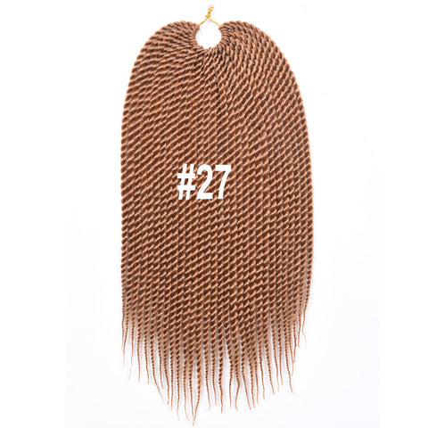 14inches 30roots 60g Ombre Synthetic Crochet Braids for Braiding Hair  Senegalese Twist Crochet