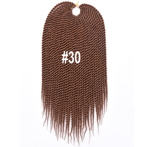 14inches 20roots 65g SYNTHETIC OMBRE BRAIDING HAIR KANEKALON FIBER SENEGALESE TWIST