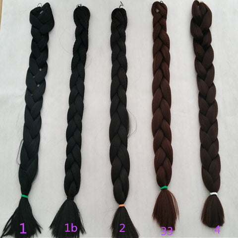 kanekalon hair braiding nigeria made 82inch 165g Ultra X braid 1 1b 2 4 27 30 33 grey blue red 25% off for 5pcs