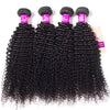 Hair Malaysian Kinky Curly 3 Bundles 10-28 inch Remy Human Hair Bundles Natural Color Malaysian Hair Weave Bundles Deal