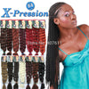 new arrival exprssion braiding hair super jumbo braid afro hair extension braids synthetic hair weaves 25colors available