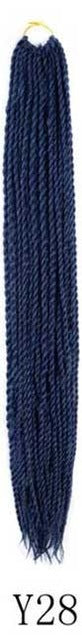 QP hair Ombre Senegalese Twist Hair Crochet braids 24 inch 30 Roots/pack Synthetic Braiding Hair Crotchet hair