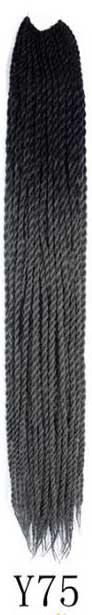 QP hair Ombre Senegalese Twist Hair Crochet braids 24 inch 30 Roots/pack Synthetic Braiding Hair Crotchet hair
