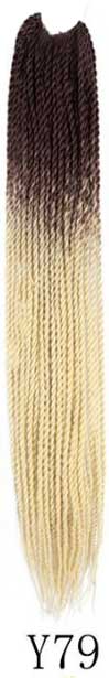 QP hair Ombre Senegalese Twist Hair Crochet braids 24 inch 30 Roots/pack Synthetic Braiding Hair Crotchet hair