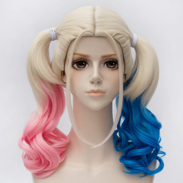 Harley Quinn Wig Harleen Quinzel Cosplay  Wigs Suicide Squad
