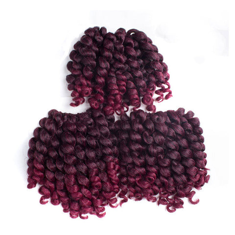 Wand Curl Jamaican Bounce Crochet braiding Hair