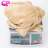 Cosplay wig  Princess 3X Braided Extra Long 140cm Blonde Color Synthetic long briad Wig