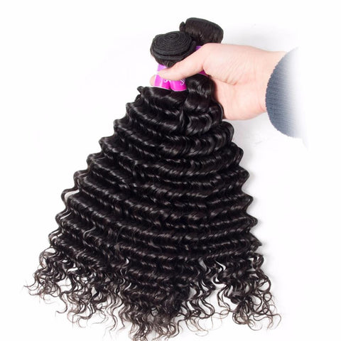 Malaysian Deep Wave With Closure 3Bundles With Frontal  13x4